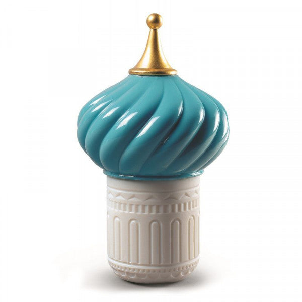 Turquoise Spire Candle CNDLS/FRAG Lladro 