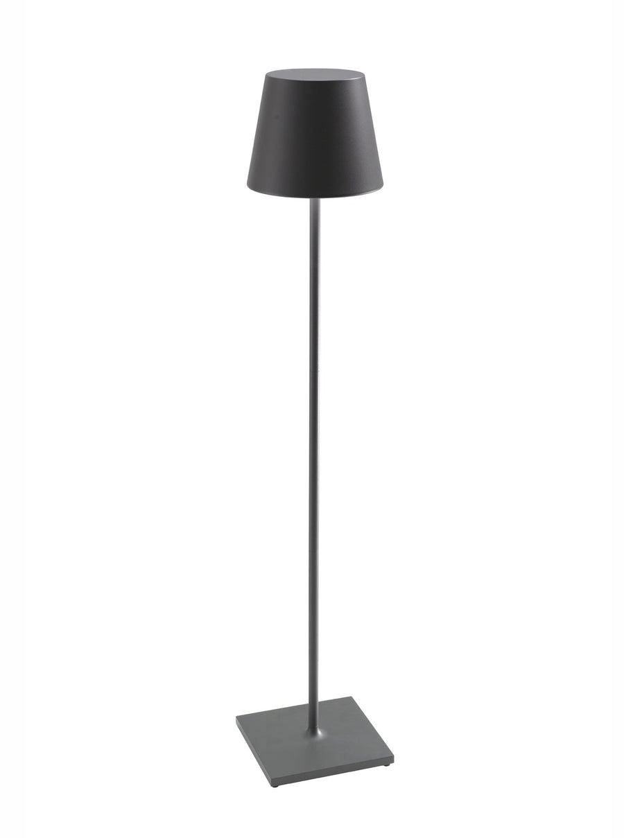 Poldina Pro XXL Floor Lamp Lamps Zafferano Dark Grey 